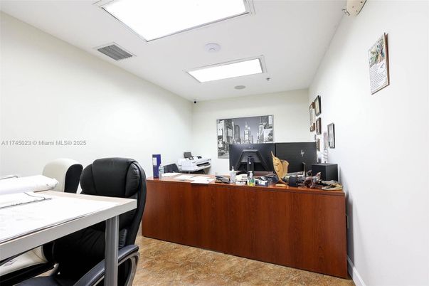 Home Office, Interior, Recessed Lighting