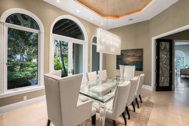 Chandelier, Dining room, Interior, Recessed Lighting