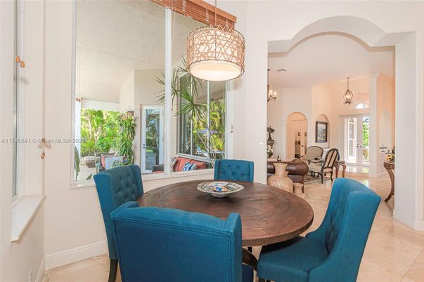 Dining room, Interior, Pendant Lights
