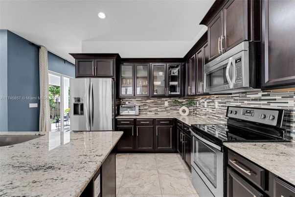 Interior, Kitchen, Recessed Lighting, Stainless Steel Appliances