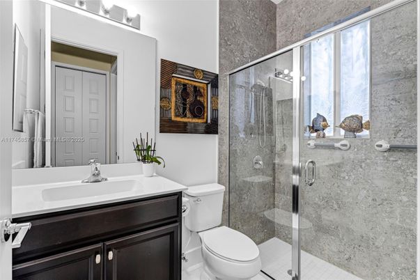 Bathroom, Glass Shower, Interior