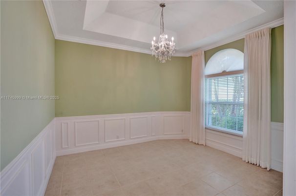 Chandelier, Empty room, Interior