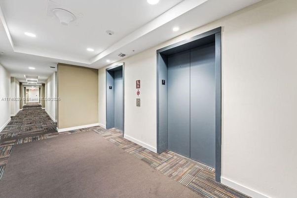 Elevator, Interior, Recessed Lighting