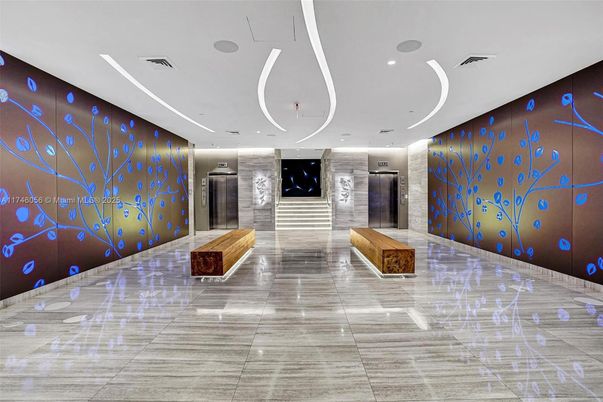 Elevator, Interior, Recessed Lighting