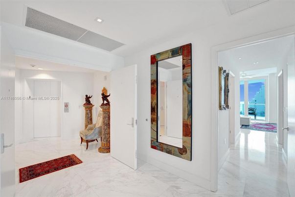 Interior, Marble, Recessed Lighting