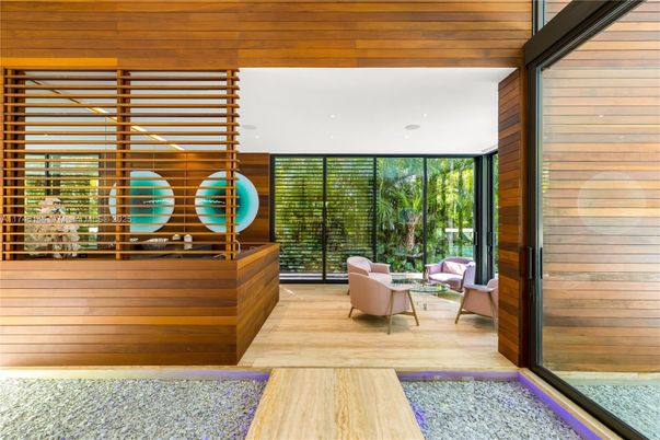 Interior, Recessed Lighting, Wooden Ceilings, Wood Texture Flooring, Wooden Walls