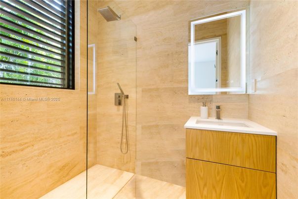 Bathroom, Glass Shower, Interior
