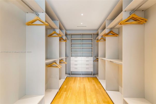 Interior, Recessed Lighting, Walk-in Closets, Wood Texture Flooring