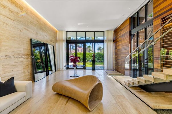 Interior, Recessed Lighting, Wood Texture Flooring, Wooden Walls