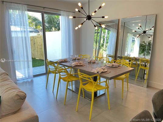 Dining room, Interior, Pendant Lights