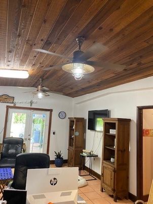 Interior, Wooden Ceilings