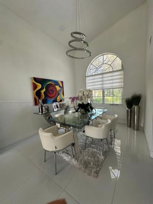 Dining room, Interior, Pendant Lights