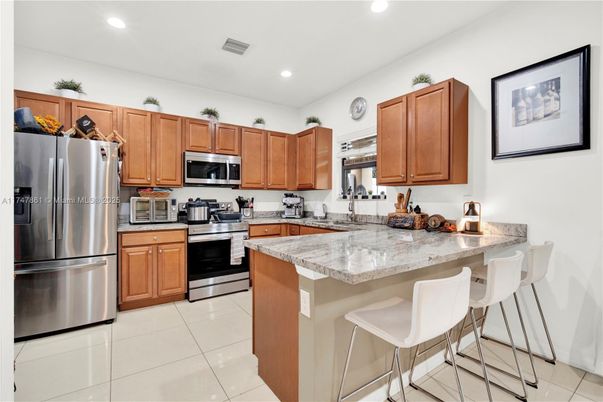 Interior, Kitchen, Recessed Lighting, Stainless Steel Appliances