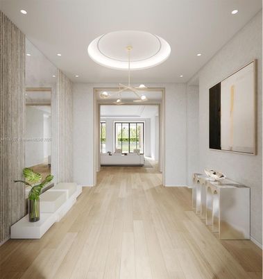 Interior, Pendant Lights, Recessed Lighting, Wood Texture Flooring