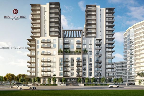 Exterior, Facade, Condo Building