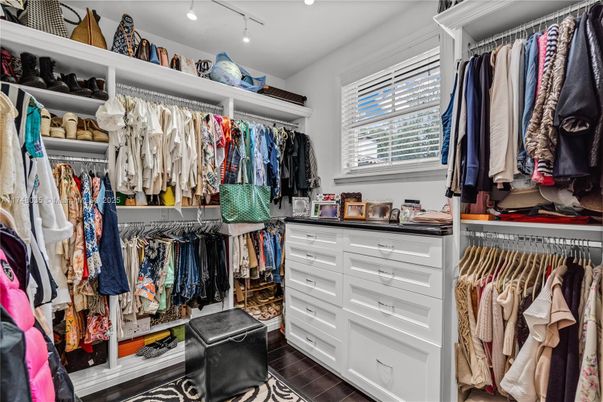 Interior, Recessed Lighting, Walk-in Closets, Wood Texture Flooring