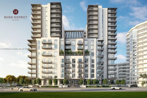 Exterior, Facade, Condo Building