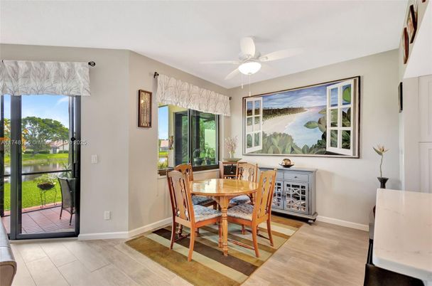 Dining room, Interior, Kitchen, Living room, Wood Texture Flooring