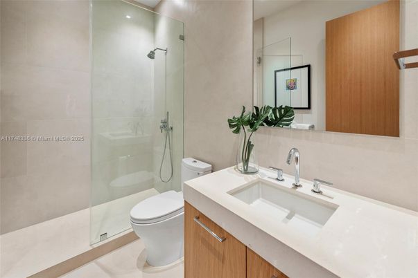 Bathroom, Glass Shower, Interior