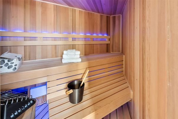Interior, Sauna Room