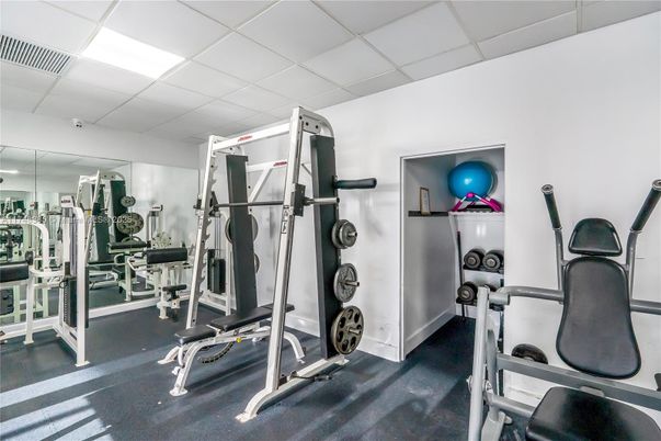 Fitness Equipment, Gym, Interior
