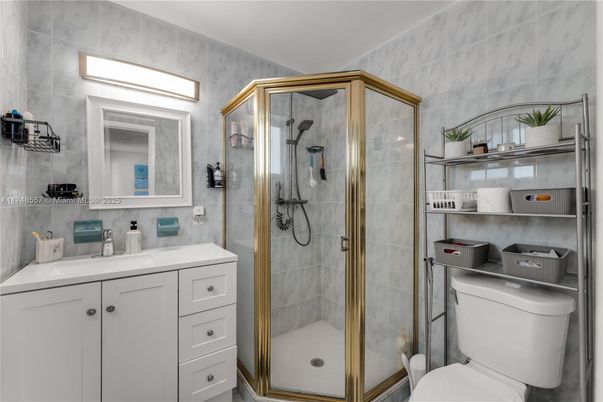 Bathroom, Glass Shower, Interior