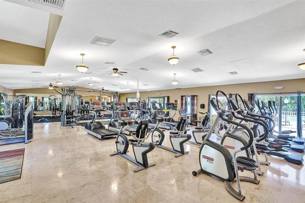 Fitness Equipment, Gym, Interior