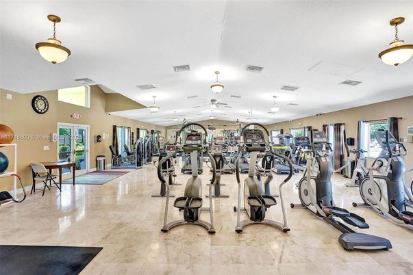 Fitness Equipment, Gym, Interior