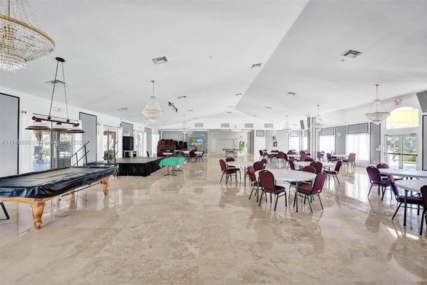 Billiard Table, Chandelier, Dining room, Game Room, Interior, Pendant Lights, Recessed Lighting