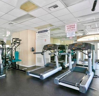 Fitness Equipment, Gym, Interior