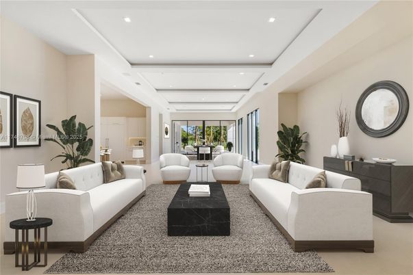 Dining room, Interior, Living room, Recessed Lighting