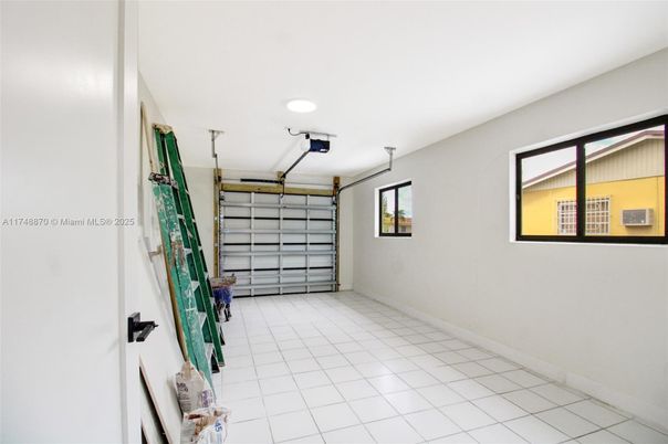 Garage, Interior, Recessed Lighting