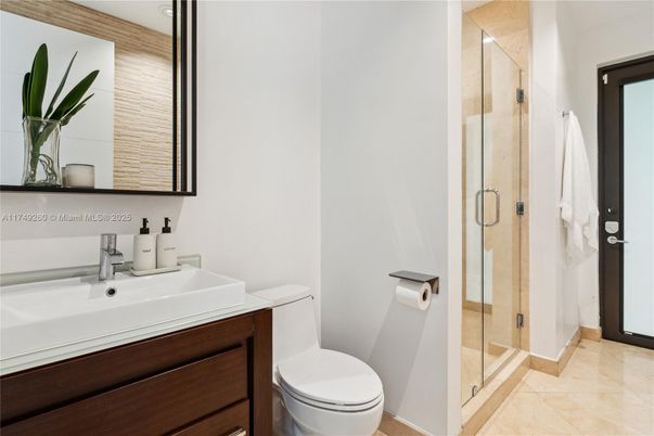 Bathroom, Glass Shower, Interior
