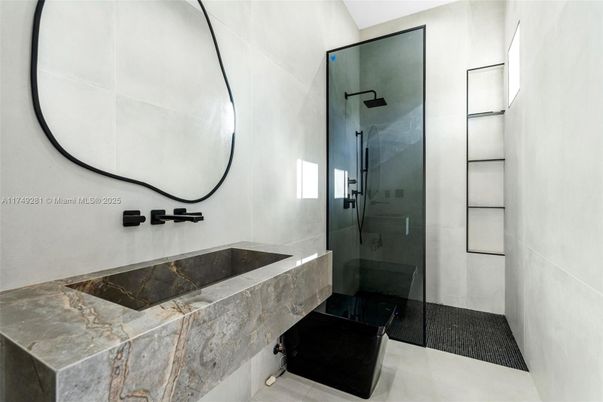 Bathroom, Glass Shower, Interior