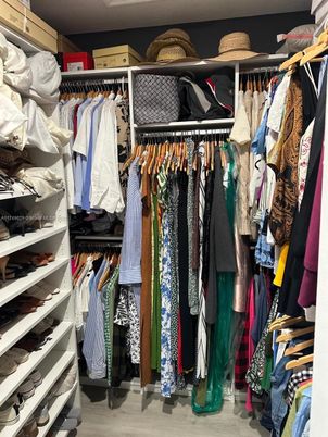 Interior, Walk-in Closets, Wood Texture Flooring