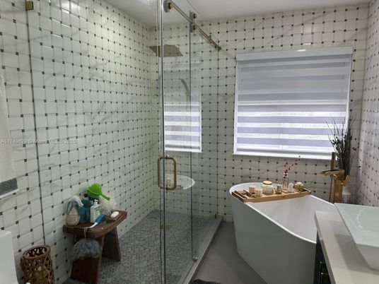 Bathroom, Free Standing Baths, Glass Shower, Interior