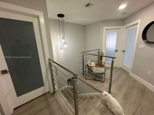 Interior, Pendant Lights, Recessed Lighting, Wood Texture Flooring