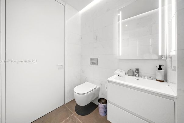 Bathroom, Interior, Marble Walls