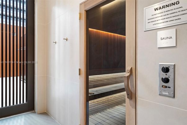 Interior, Sauna Room