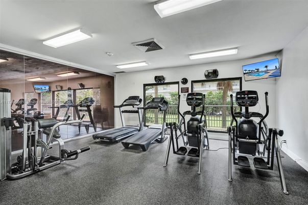Fitness Equipment, Gym, Interior