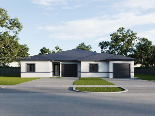Attached, Exterior, Facade, Ranch