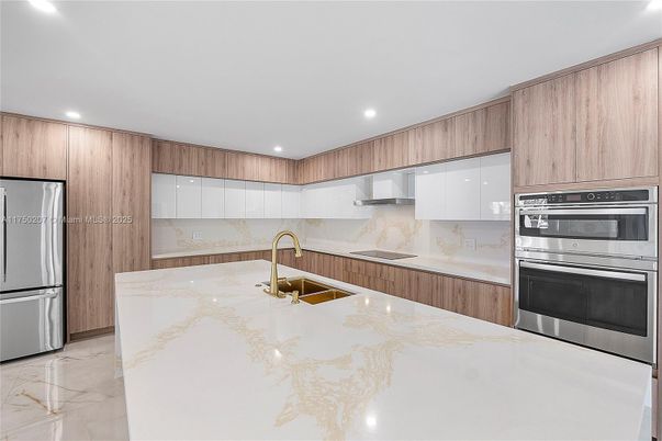 Interior, Kitchen, Recessed Lighting, Stainless Steel Appliances