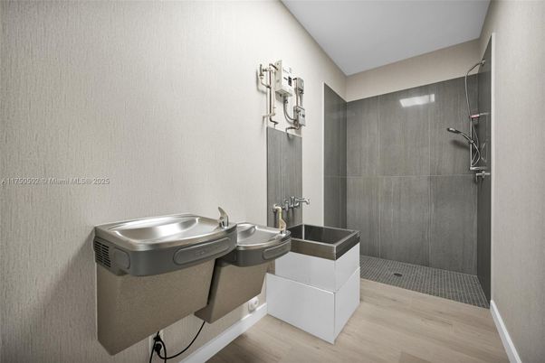 Bathroom, Interior, Wood Texture Flooring