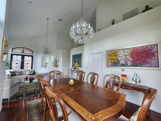 Chandelier, Dining room, Interior, Living room, Wood Texture Flooring