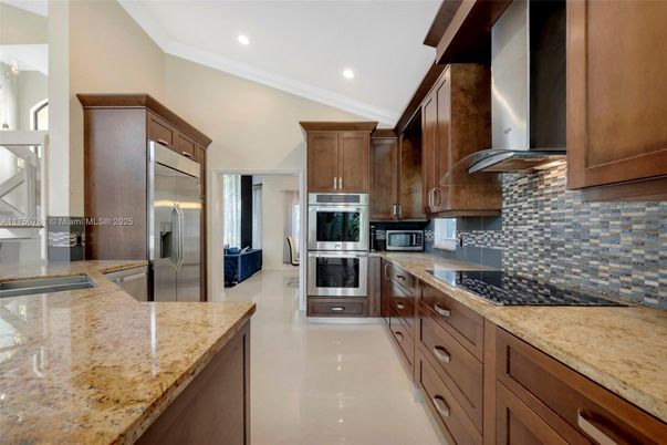 Interior, Kitchen, Recessed Lighting, Stainless Steel Appliances