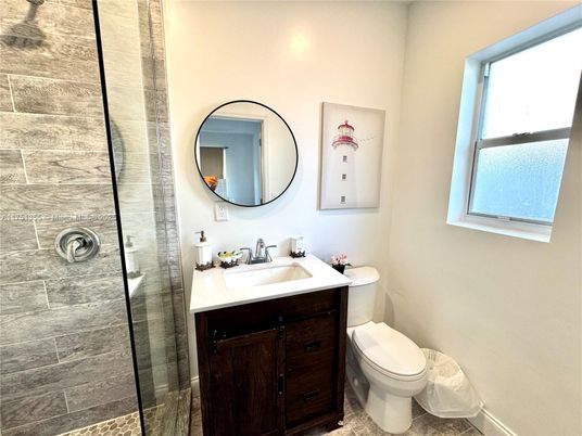 Bathroom, Glass Shower, Interior