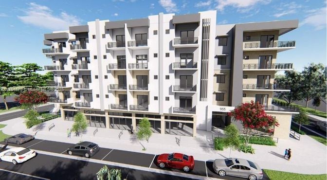 Exterior, Facade, Condo Building
