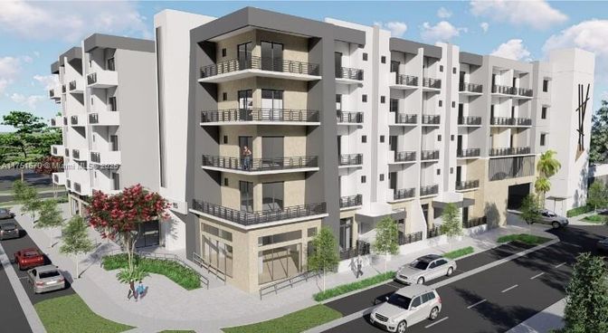 Exterior, Facade, Condo Building