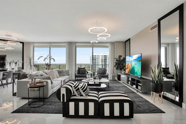 Dining room, Interior, Living room, Pendant Lights