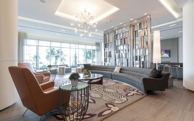 Interior, Living room, Pendant Lights, Recessed Lighting, Wood Texture Flooring